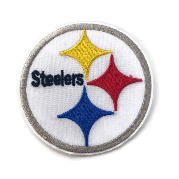 3” Steelers Football Team Embroidered Patch - Picture 1 of 3